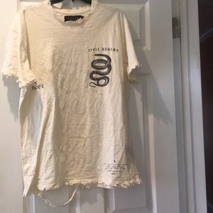 Civil Regime distressed, hole-y, torn shirt!!!